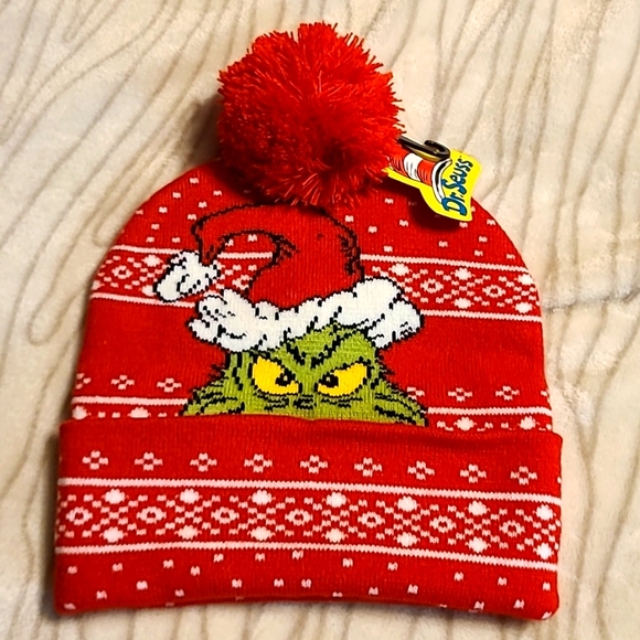 Grinch beanie hat - Picture 1 of 2